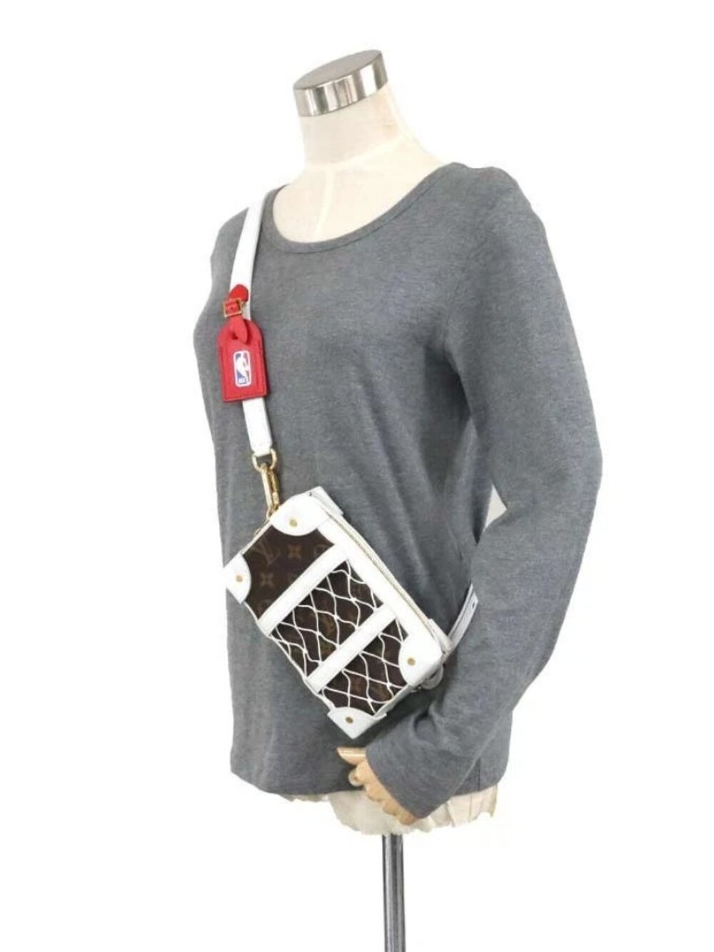LOUIS VUITTON LV×NBA Soft Trunk Phone Box Body Bag